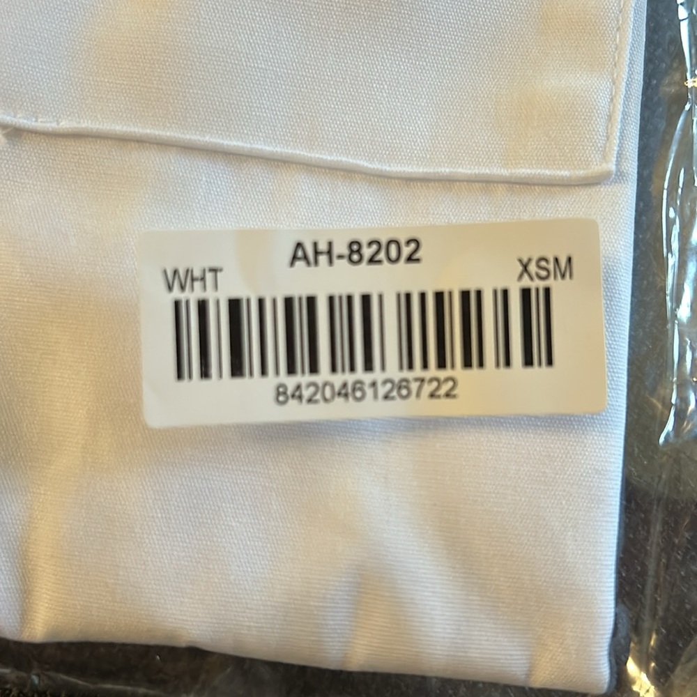 Allheart Basics Unisex Kid's Lab Coat White - Picture 5 of 5